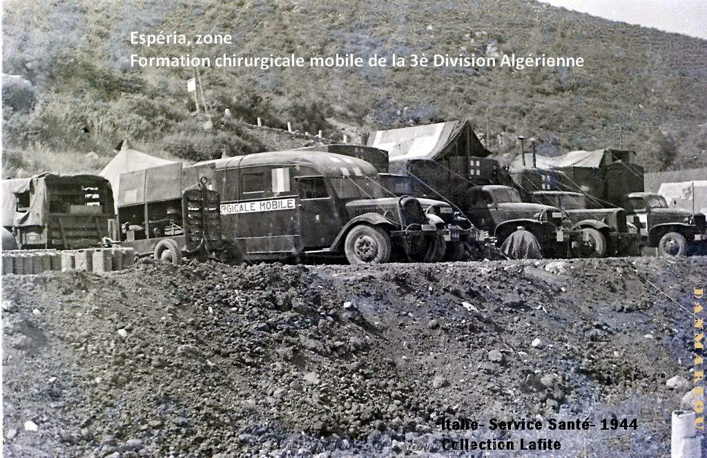 CAMPAGNE D ITALIE 1944 SERVICE SANTE   (3).jpg